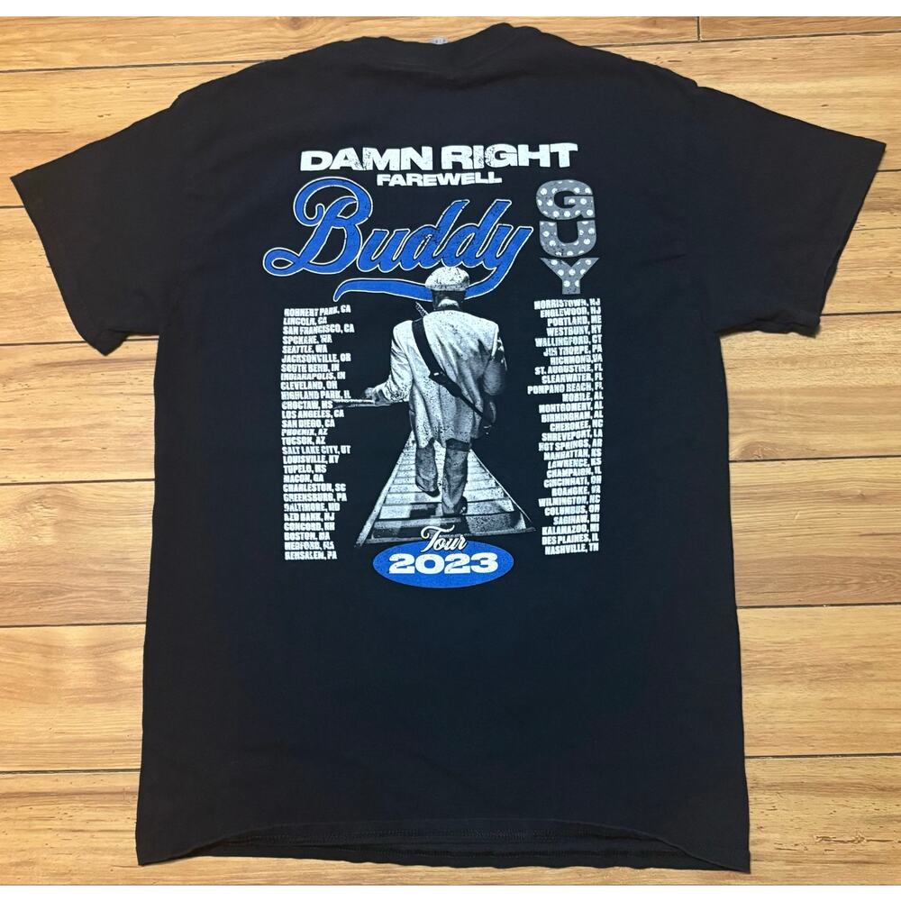 Buddy Guy Farewell Tour 2023 Size M - Picture 2 of 7